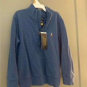 Polo by Ralph Lauren Kids Blue Zip-Up Top